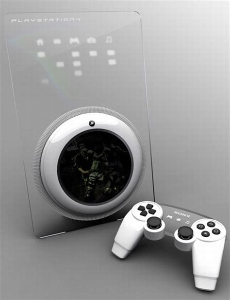 PlayStation 4 Concept is Made of Glass, Based on Touchscreen - Concept ...