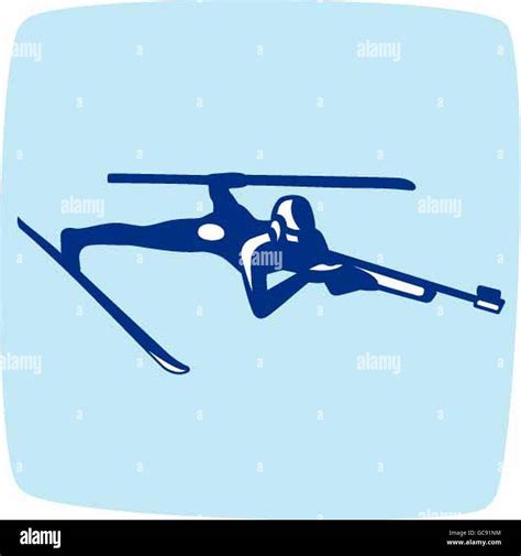 Olympics - Vancouver Paralympic Winter Olympics 2010 - Pictograms Stock Photo - Alamy