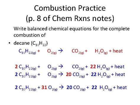 Looking Good Write A Balanced Equation For The Complete Combustion Of Propane Cellular ...