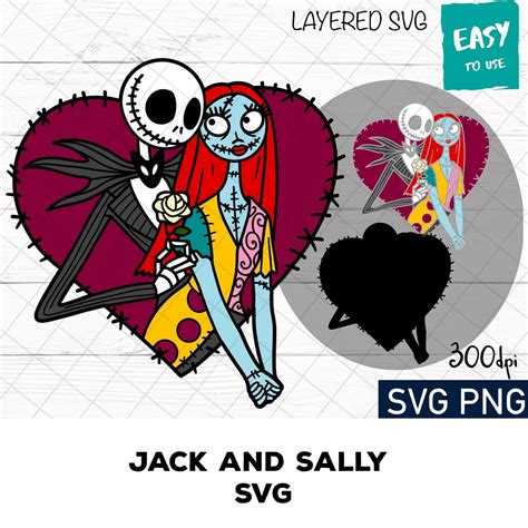 Jack and Sally SVG – MasterBundles