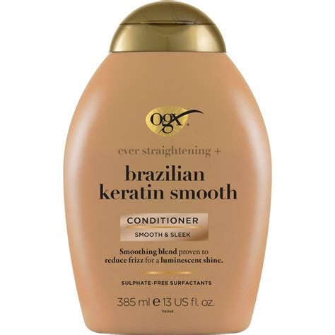 Ogx Brazilian Keratin Therapy Conditioner For Dull Hair 385ml | Woolworths