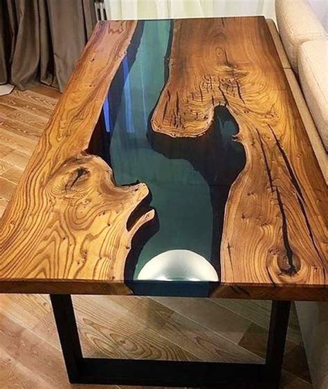 resine epoxy pour table bois - Jason Burgess