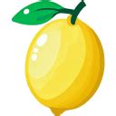 Lemon Flat Icon | Flat Fruit Iconpack | Icon Archive