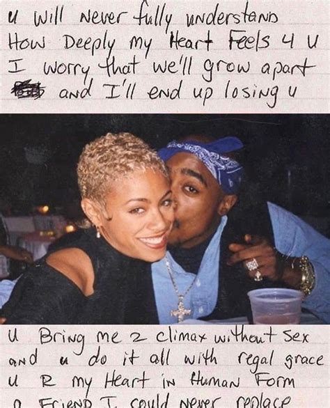 taking you back in time 💫 on Instagram: “Tupac’s beautiful poem to Jada Pinkett Smith in the 90s ...