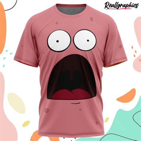 Patrick Star SpongeBob SquarePants T-Shirt - Reallgraphics