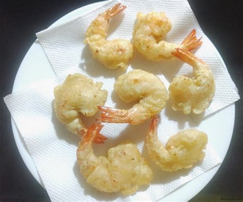 Crispy batter-fried prawns recipe | Batter fry prawns recipe - Spicy punch