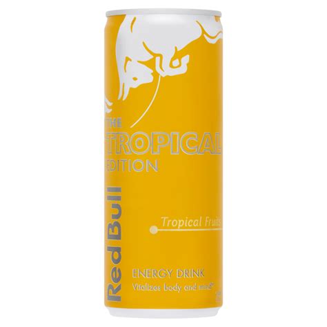 Red Bull The Tropical Edition Tropical Fruits Energy Drink 250ml