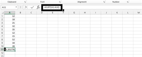 How to calculate Kurtosis in Excel - Best Excel Tutorial