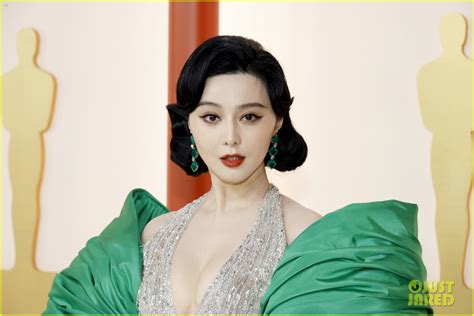 Fan Bingbing Stuns In Dazzling Green Couture Gown at 2023 Oscars: Photo 4906310 | Oscars Photos ...