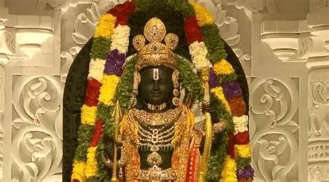 Ram Mandir HD Photos | Ram Lalla Murti Before and After Images