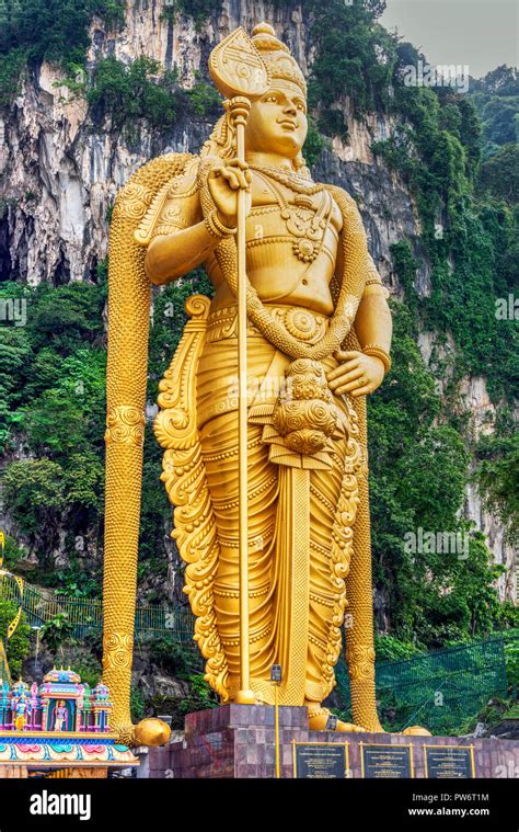 Murugan statue, Batu Caves, Selangor, Kuala Lumpur, Malaysia Stock ...