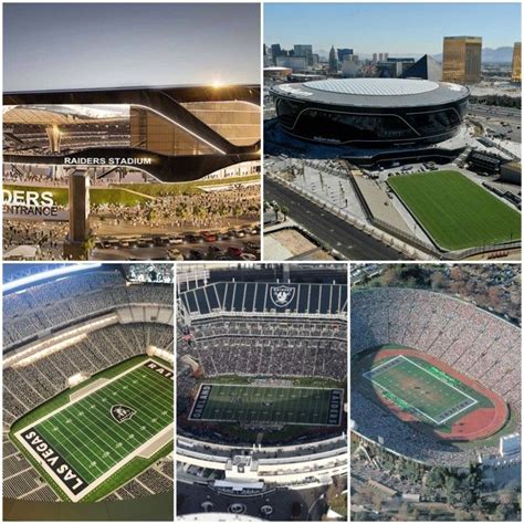 Raiders Stadiums | Raider nation, Stadium, Raiders