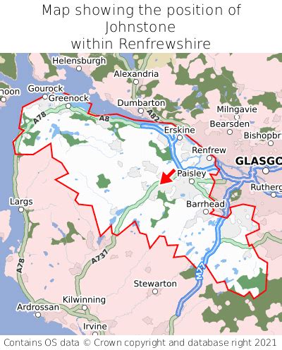 Where is Johnstone? Johnstone on a map