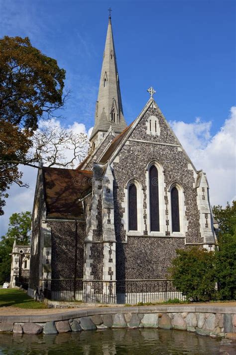 St. Albans Church in Copenhagen Stock Image - Image of church, place: 138581499