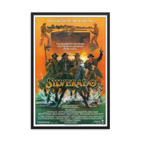 Silverado 1985 REPRINT movie poster REPRINT