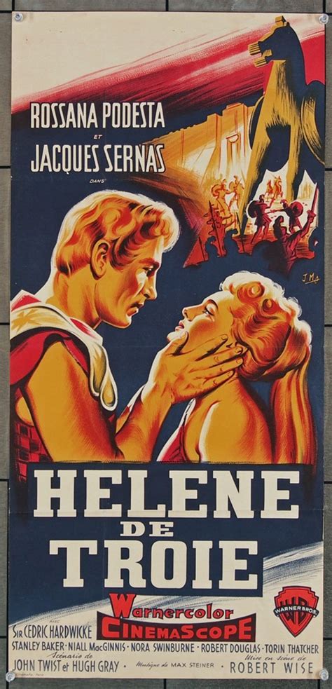 Original Helen Of Troy (1956) movie poster in VG condition for $$450.00