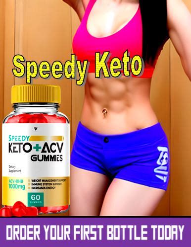 Speedy Keto ACV: Better Keto Results! 2023 Gummies Product!