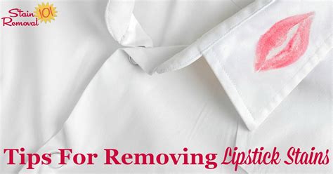 Stain Removal Lipstick Tips And Hints