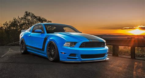 Lowered Ford Mustang Boss 302 With New Rims Is An Acquired Taste | Carscoops