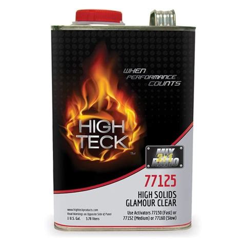 High Teck Products HT-77125-1 High Solids Glamour Clear