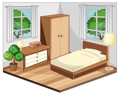 Bedroom Vector Art, Icons, and Graphics for Free Download