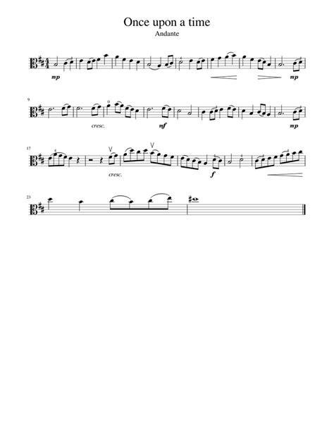 Once upon a time - piano tutorial