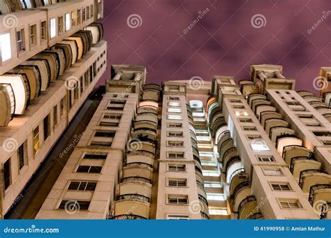 Skyscrapers in India at Night Stock Photo - Image of india, buildings: 41990958