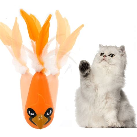 Electronic Toys For Cat Feather Automatic Interactive Best Shake ...