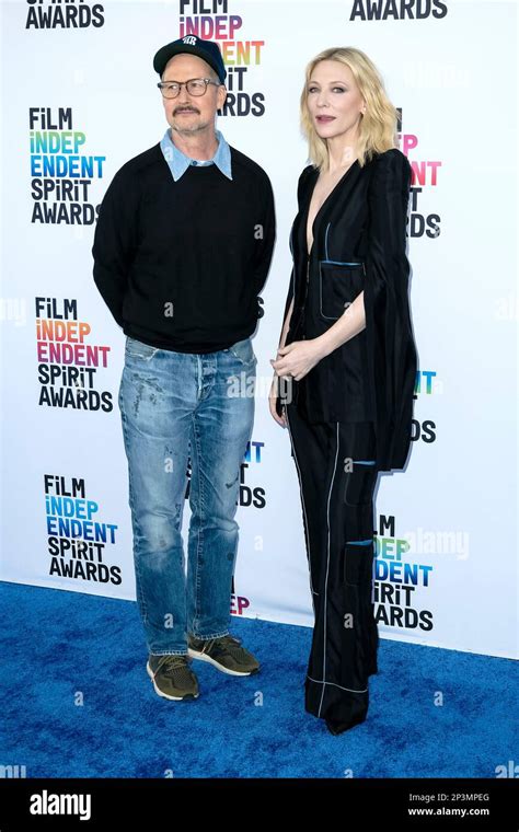 Todd Field and Cate Blanchett attend the 2023 Film Independent Spirit ...