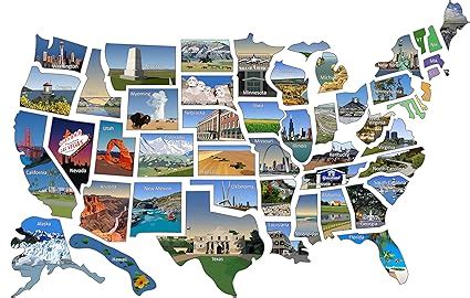 United States Landmarks Map