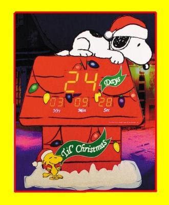 Snoopy Lighted Outdoor Christmas Countdown Yard Decor | #128369066