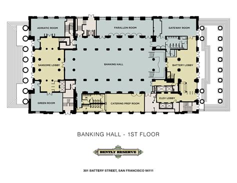 Commercial Bank Floor Plan Design - floorplans.click