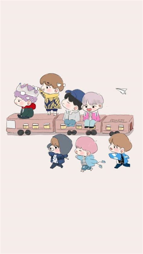 BTS Animation Wallpapers - Wallpaper Cave