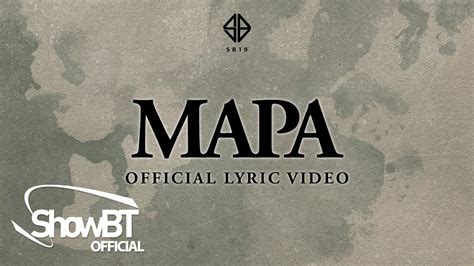 SB19 'MAPA' | OFFICIAL LYRIC VIDEO Chords - Chordify