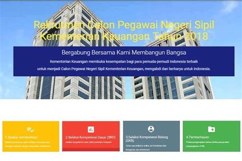 Penerimaan CPNS 2018: Mau Jadi PNS di Kemenkeu? Begini Caranya