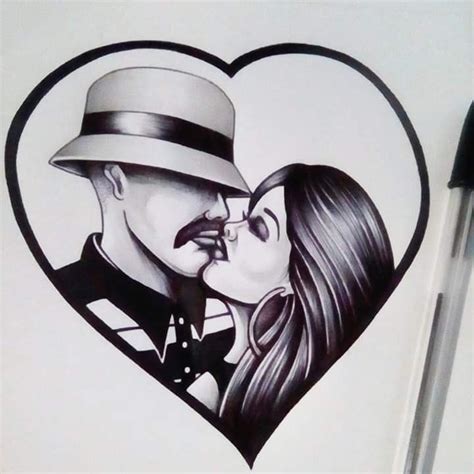 Easy Chicano Love Drawings - DRAW HJR