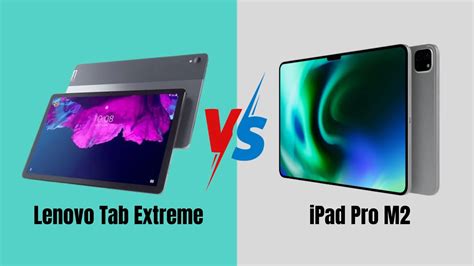 Lenovo Tab Extreme vs iPad Pro M2: Which one suits you best?