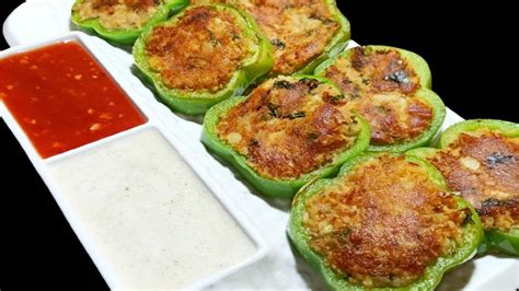 Stuffed Shimla Mirch Recipe || Shimla Mirch Kabab Recipe || Stuffed Bell Pepper - YouTube