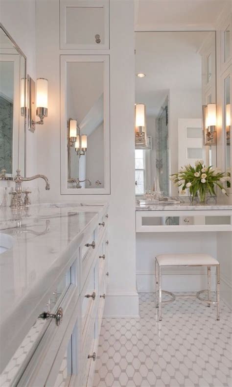 Elegant White Bathroom | For the Home | Pinterest