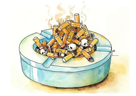 Anti tobacco 3 By LAP | Philosophy Cartoon | TOONPOOL