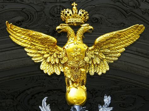 #768633 Winter Palace, St. Petersburg, Russia, Coat of arms, Double-headed eagle - Rare Gallery ...