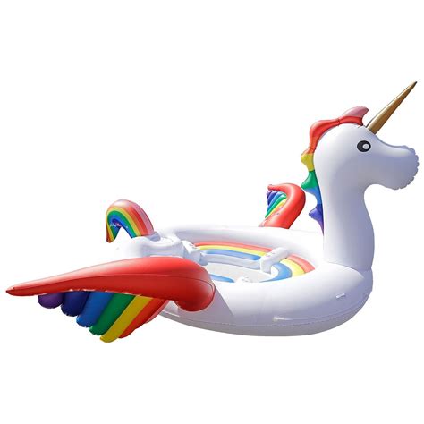 This Insane Giant Unicorn Pool Float Fits up to 6 People