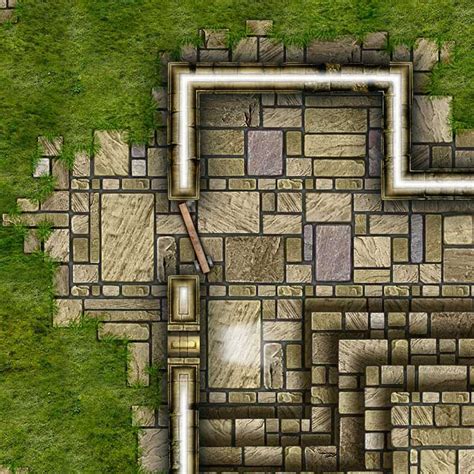 Dungeon Map Tiles V - WyldFurr | Adventure Maps | DriveThruRPG.com