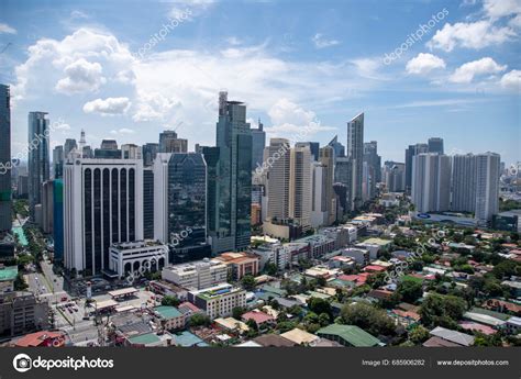 Manila Philippines Oct 2023 Skyline Makati Area Manila Makati Has – Stock Editorial Photo ...