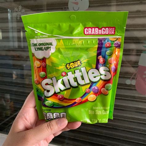 Skittles Sour, Food & Drinks, Packaged & Instant Food on Carousell