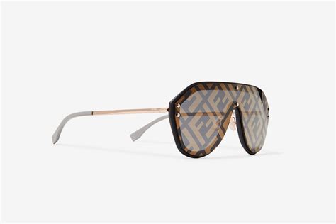 These Fendi All-Over Logo Sunglasses Will Have You Seeing Double