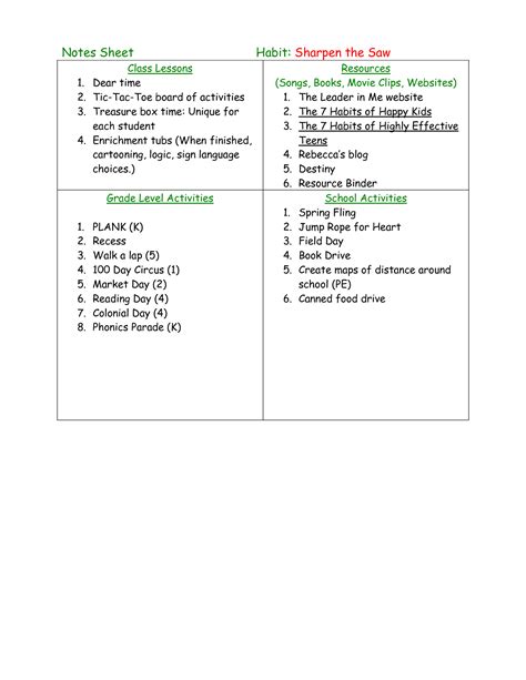 11 Habit Change Worksheet / worksheeto.com