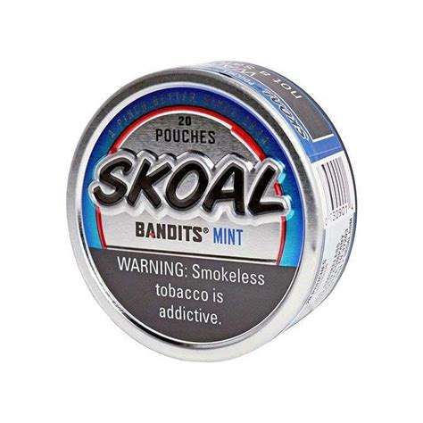 Order Skoal Mint Bandits .49oz Mini Pouches Northerner US