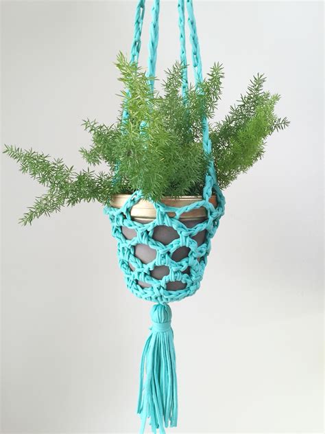 Plant Happy: Crochet Planter Hanger | Plant hangers, Hanger and Plants