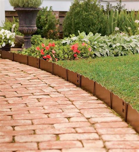 flower bed edging at lowes #flowerbedideas - Modern Design in 2020 | Landscape edging, Garden ...